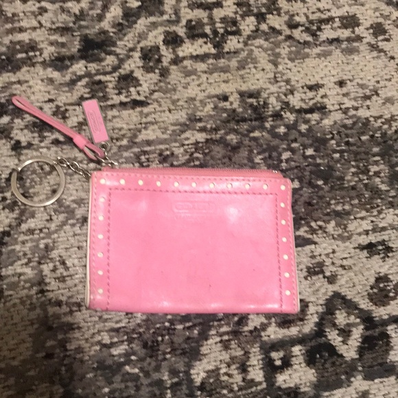 Coach Handbags - Pink Coach Change Purse